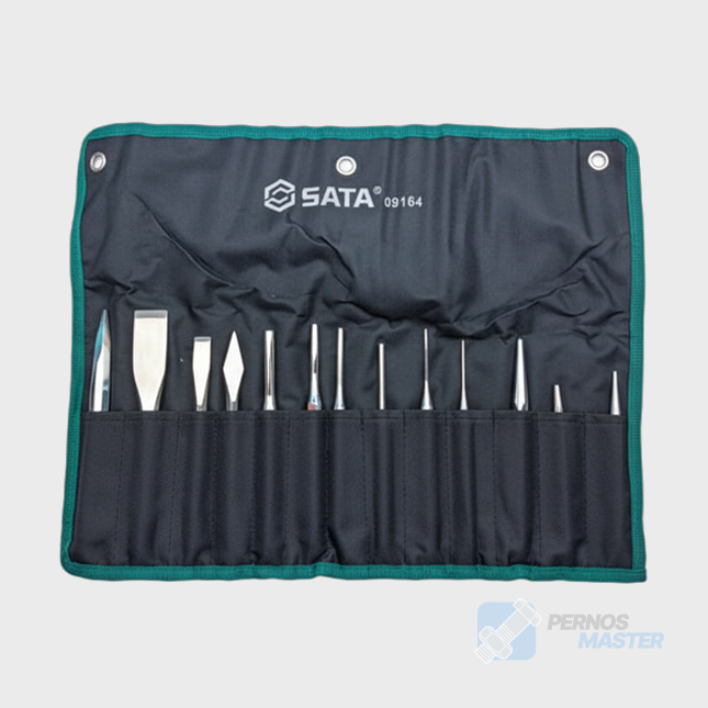Juego de botadores y cinceles SATA 09164