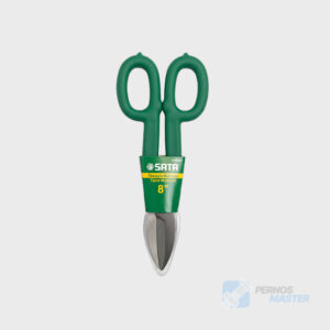 Tijera hojalatera 8 pulgadas SATA con filo endurecido y mango antideslizante